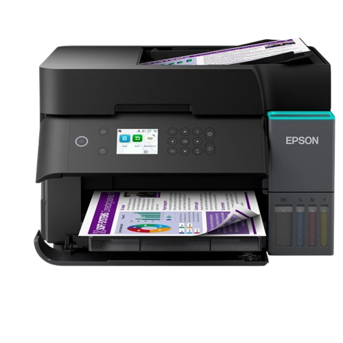 Epson প্রিন্টার থেকে কাগজ বের হচ্ছে
